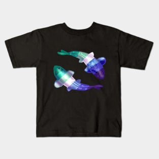 MLM LGBTQ Koi Fish Kids T-Shirt